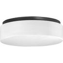 Progress Lighting Black 11-1/8 in. 21W 120V 3000 Kelvin Integrated LED Flush Mount Ceiling Fixture 