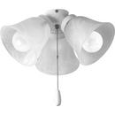 Progress Lighting White 9W 3-Light Medium E-26 LED Ceiling Fan Light