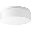 Progress Lighting White 11-1/8 in. 21W 120V 3000 Kelvin Integrated LED Flush Mount Ceiling Fixture 