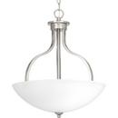 Progress Lighting Brushed Nickel 100W 3-Light Medium E-26 Incandescent Pendant Light 