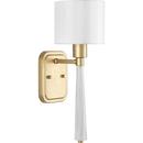 Progress Lighting Vintage Gold 75W 1-Light Medium E-26 Incandescent Wall Sconce 