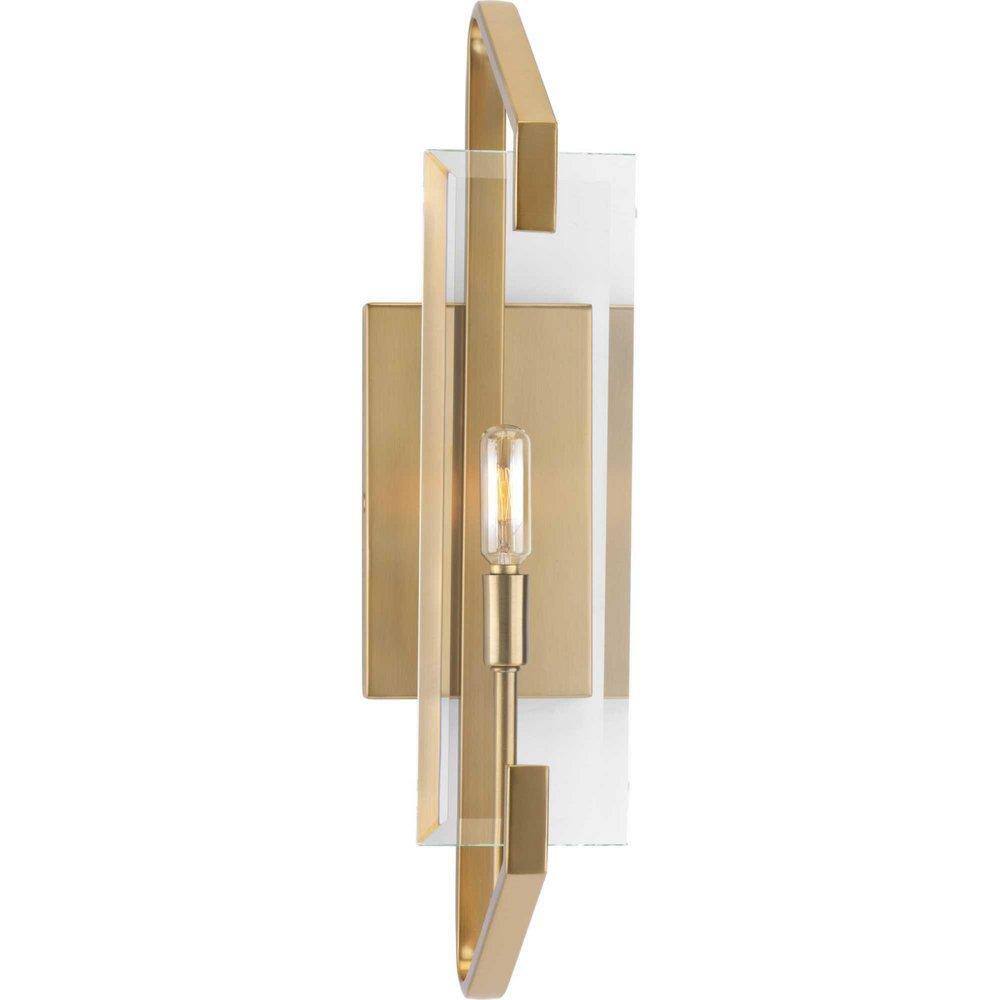 Progress Lighting Brushed Bronze P300108-109 1-60W CAND BATH BRACKET 