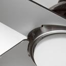 Progress Lighting Brushed Nickel 54 in. 18W 5-blade 1-Light Ceiling Fan 