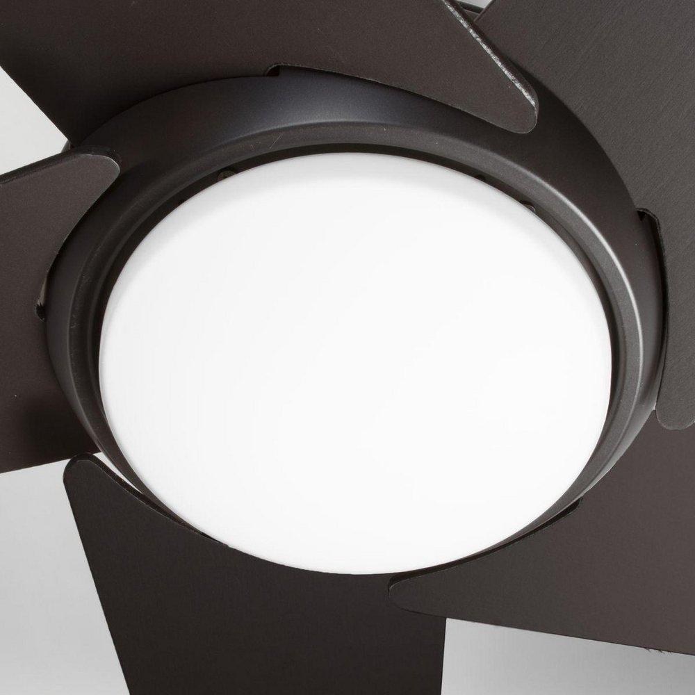 Progress Lighting Graphite 54 in. 18W 5-blade 1-Light Ceiling Fan 