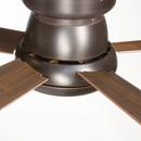 Progress Lighting Antique Bronze 62W 5-Blade Ceiling Fan with 52 in. Blade Span and LED Light 