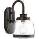 Progress Lighting Antique Bronze 75W 1-Light Medium E-26 Incandescent Vanity Fixture 