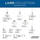 Progress Lighting Brushed Nickel 100W 9-Light Medium E-26 Incandescent Chandelier 