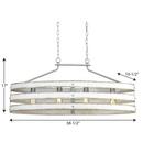 Progress Lighting Galvanized 75W 4-Light Medium E-26 Incandescent Chandelier 