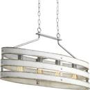 Progress Lighting Galvanized 75W 4-Light Medium E-26 Incandescent Chandelier 