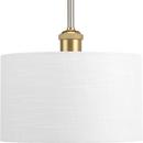 Progress Lighting Brushed Nickel 75W 1-Light Medium E-26 Incandescent Pendant Light 