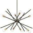 Progress Lighting Antique Bronze 60W 8-Light Medium E-26 Incandescent Chandelier 