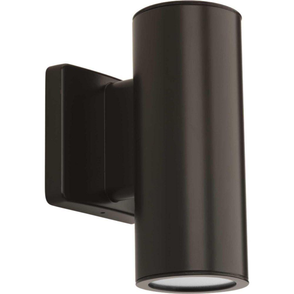 Progress Lighting Antique Bronze 48W 2-Light LED Outdoor Wall Sconce 