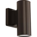 48W 2-Light LED Outdoor Wall Sconce in Antique Bronze
