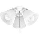 Progress Lighting White 10W LED Ceiling Fan Light Kit 