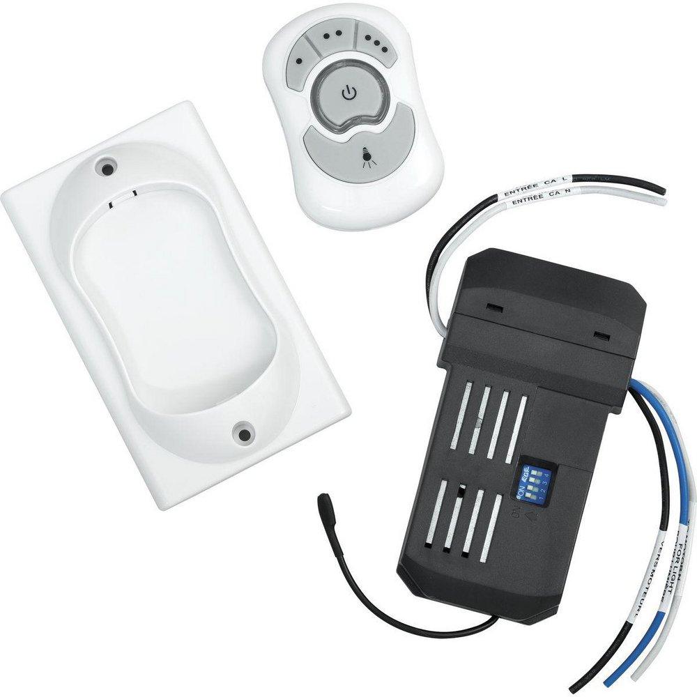Progress Lighting White Universal Fan Remote Control 
