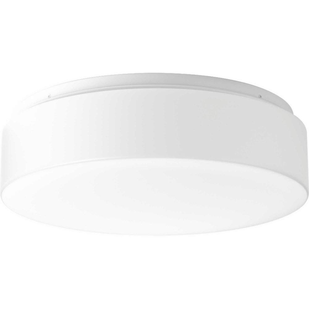 Progress Lighting White 22.5W 1-Light 3000 Kelvin LED Flush Mount Ceiling Fixture 