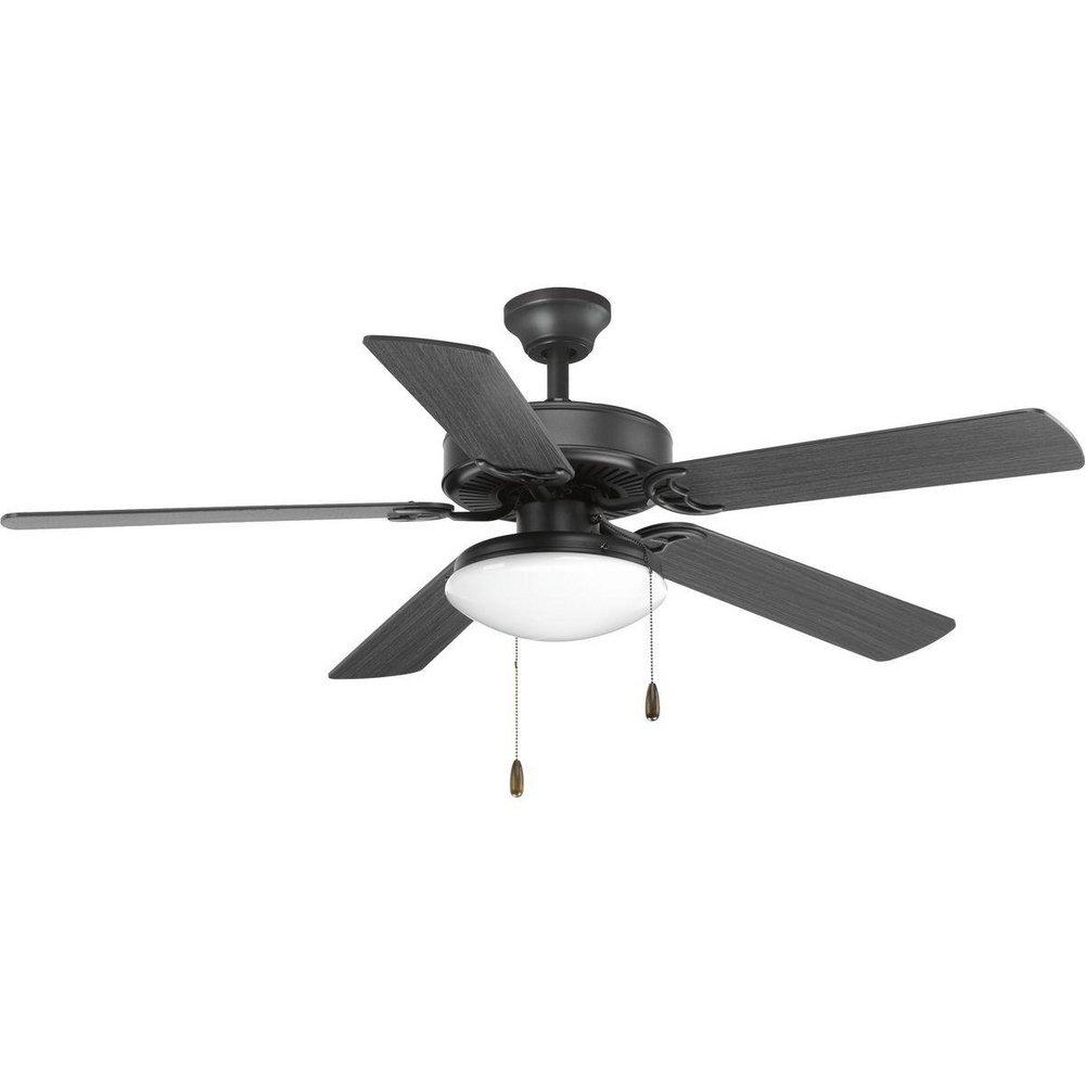 Progress Lighting Graphite Fan Light Kit 