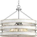 Progress Lighting Galvanized 21-5/8 in. 4-Light Pendant 