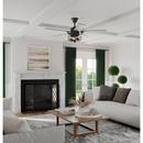 Progress Lighting Gilded Iron 64W 5-Blade Indoor Ceiling Fan with 54 in. Blade Span and LED Light 