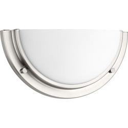 20W 1-Light LED Wall Sconce in Brushed Nickel