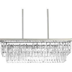60W 4-Light Medium E-26 Incandescent Chandelier in Silver Ridge