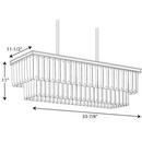 Progress Lighting Antique Bronze 60W 4-Light Medium E-26 Incandescent Chandelier 