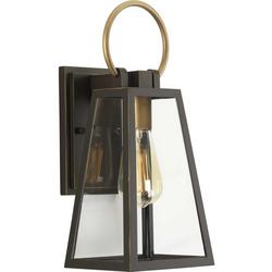 100W 1-Light Medium E-26 Incandescent Outdoor Wall Sconce in Antique Bronze
