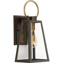 Progress Lighting Antique Bronze 100W 1-Light Medium E-26 Incandescent Outdoor Wall Sconce 