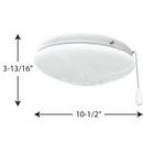 Progress Lighting White 10W Fan Light Kit 