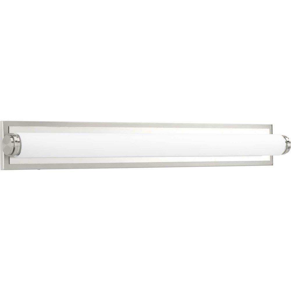 Progress Lighting Brushed Nickel P300094-009-30 1-53W 3000K LINEAR BATH 