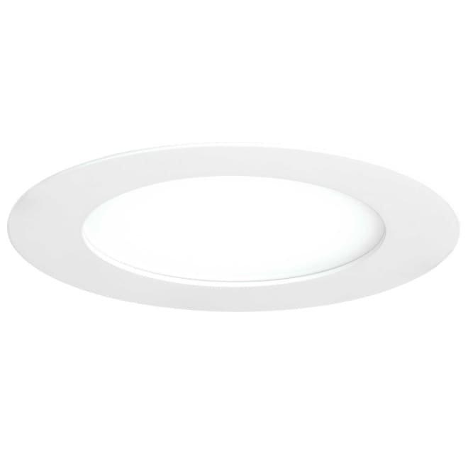 Progress Lighting Satin White 12.1W LED Edgelit Recessed Downlight 