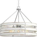Progress Lighting Galvanized 27-3/4 in. 375W 5-Light Medium E-26 Incandescent Pendant 