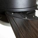 Progress Lighting Forged Black 70W 5-Blade Indoor and Outdoor Ceiling Fan with 60 in. Blade Span and LED Light 