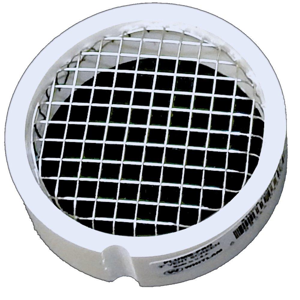 PLUMB-PRO White 3 in. Bird Guard in White 