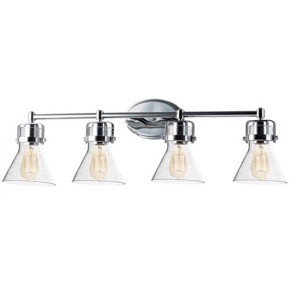 Maxim Lighting&reg; Polished Chrome 60W 4-Light Medium E-26 Incandescent Vanity Fixture 