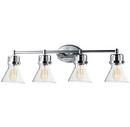 Maxim Lighting&reg; Polished Chrome 60W 4-Light Medium E-26 Incandescent Vanity Fixture 