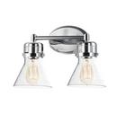 Maxim Lighting&reg; Polished Chrome 60W 2-Light Medium E-26 Incandescent Vanity Fixture 