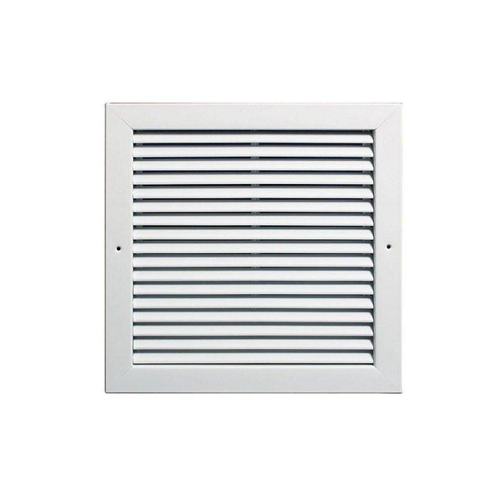 Grille Tech Sky White 6 in. Deflection Return Air Grille in Sky White 