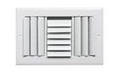 Grille Tech Sky White 10 in. Ceiling & Sidewall Register in Sky White 3-way Aluminum 