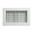 Grille Tech Sky White Aluminum Spiral Duct Diffuser 