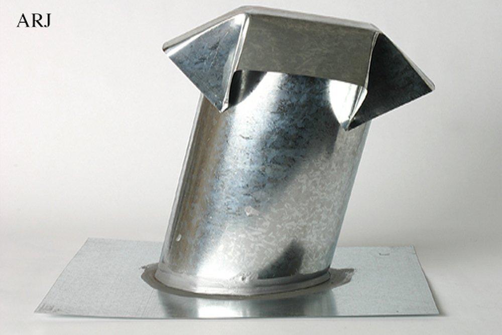 Miami Tech 26 ga Galvanized Steel Angled Roof Jack 