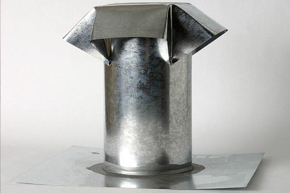 Miami Tech 26 ga Galvanized Steel Straight Roof Jack 