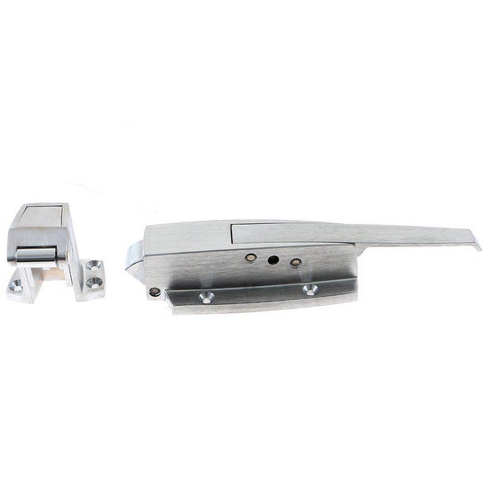 Component Hardware Group Polished Chrome Walk-In Door Latch with Strike 
