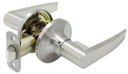 Passage Lever Handle in Satin Nickel