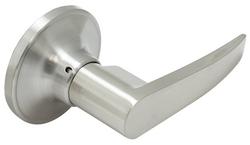 Dummy Lever Handle in Satin Nickel