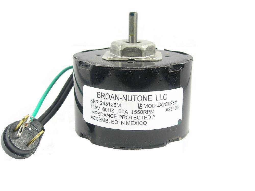 Broan Replacement Fan Motor 
