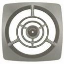 Metal Square Grille with Centre Hole in Satin Aluminum for 8080 Utility Fan Broan Nutone