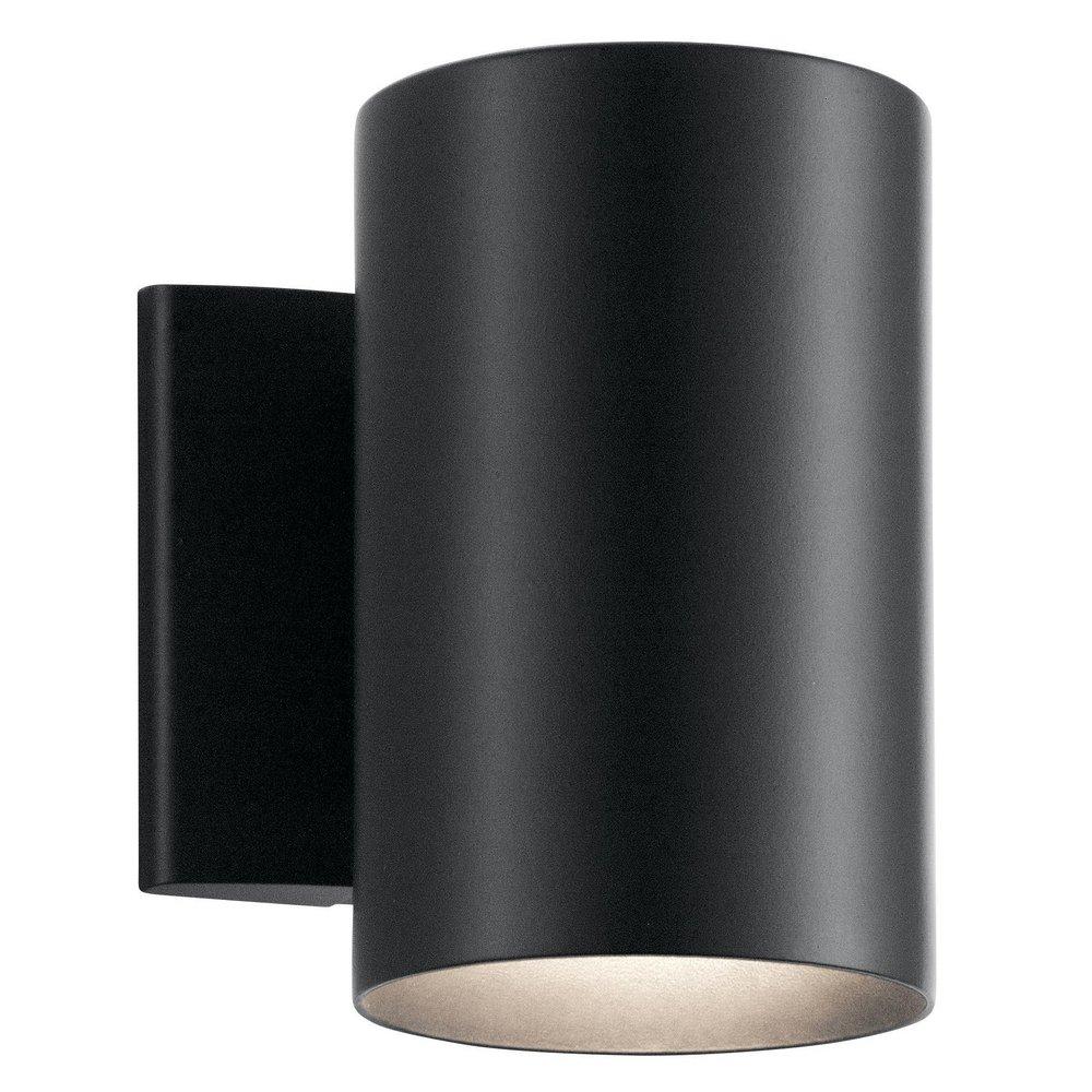Kichler Lighting Black 1-Light Medium Incandescent Wall Mount Lantern 