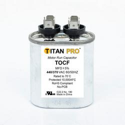 3 mfd 440/370V Oval Run Capacitor