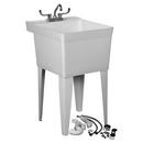 FIAT Products White 20 x 23-7/8 in. 1-Bowl Laundry Sink 